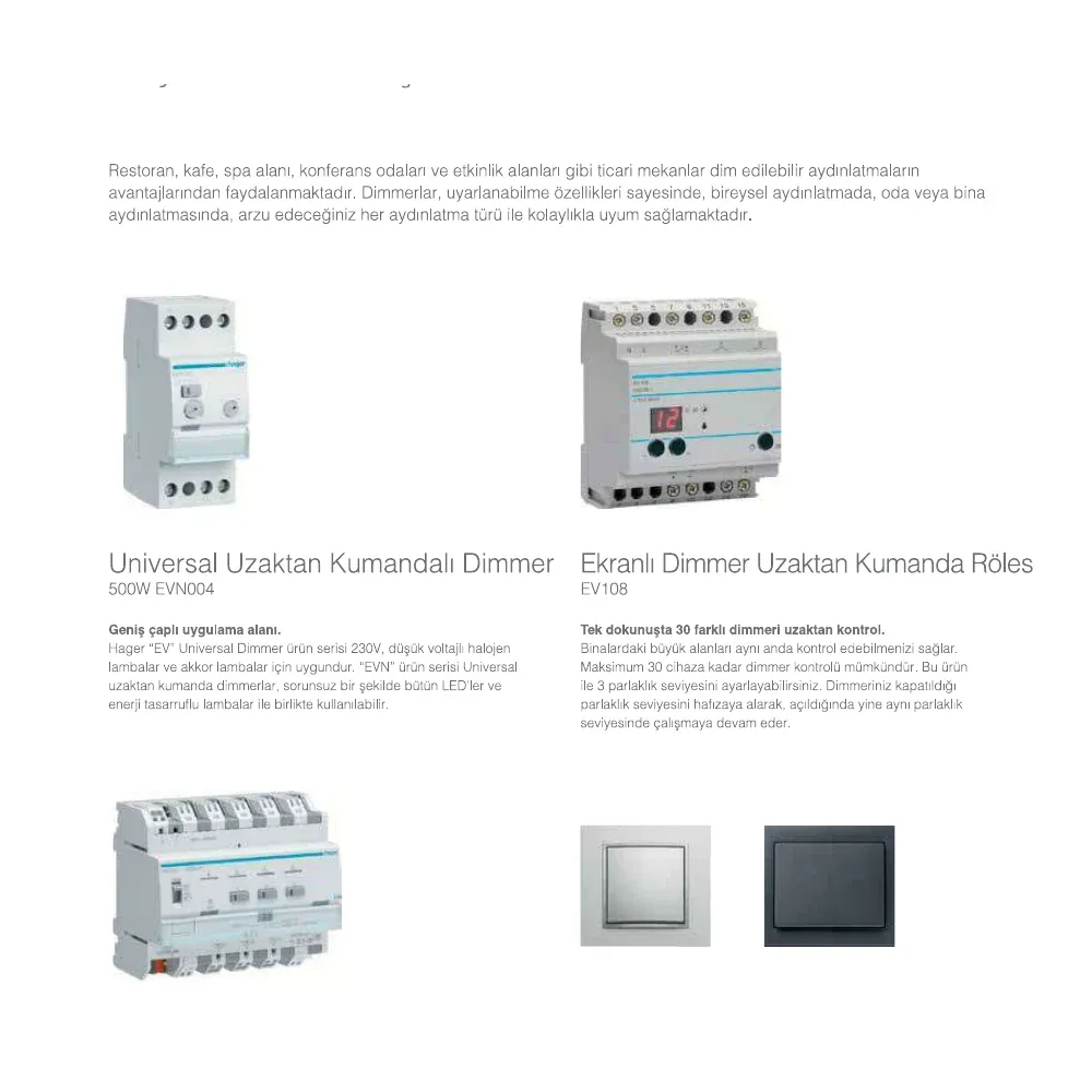 Hager Universal Dimmer