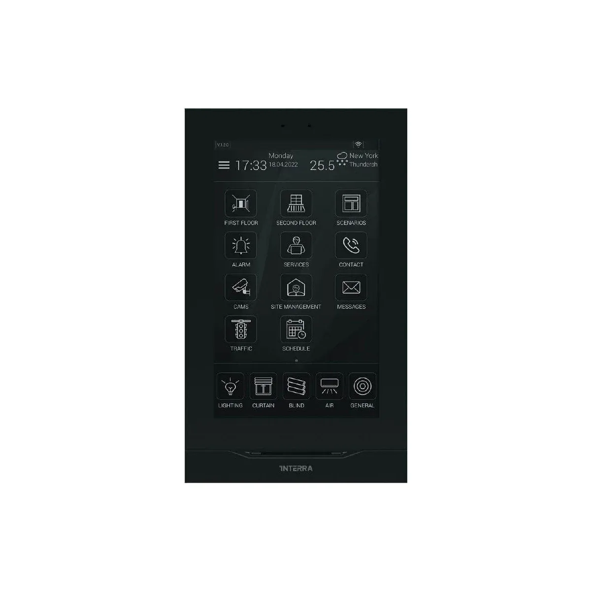 Interra i7+ 7 İnç KNX Dokunmatik Panel