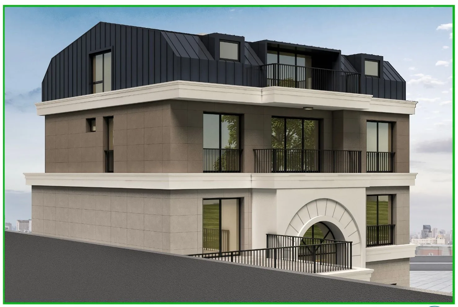 Arnavutköy villa 3 — proje görseli